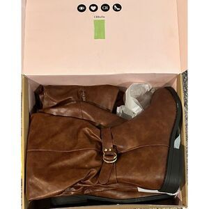 Charlotte Russe  Knee High Boots Women's Size 10.5